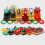 Original Box 6-Piece Transform Wild Cars Burst Speed Deformation Action Figures 3
