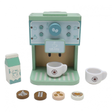 Holz-Kaffeemaschinenspielzeug für Kinder – Feinmotorik & Fantasiespiele