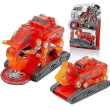 Original Box 6-Piece Wild Cars Burst Speed Deformation Capture Wafer 360 Action Figures Toys