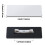 8Pieces Blank Name Badge with Pin for Office Workers Students 3