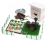 Miniature colorate di verdure, set per scene vegetali per bambini 5