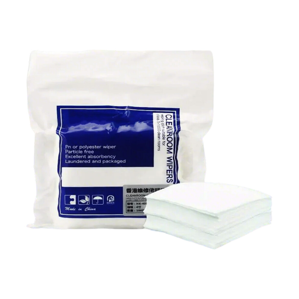 Ultra Fine Fiber Antistatic Wipes Cloths-4 Inch 10X10cm 50Pcs 7696001284711