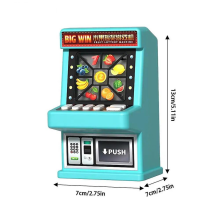 Macchina da Gioco Portatile Slot Machine Frutta Giocattolo per Bambini Regalo Compleanno Natale