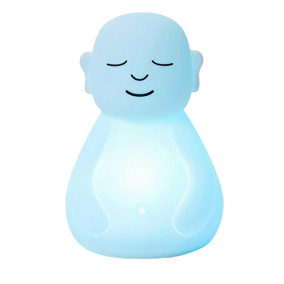 White Breathing Buddha Guided Meditation Tool For Stress & Anxiety Relief