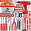 42Pcs Kids Toolbox Kit Toy Simulation Repair Tools Drill Plastic Game Learning Engineering Puzzle Gift for Boys Play House 1