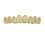 Gold/Silver Plated Teeth Teeth Brace Halloween Costume-Silver 6