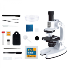A14.5x9x24cm Kids Microscope Toy Kit, HD Scientific Exploration for Home School Boys