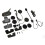 Bluetooth Communication System For Motorcycles Wireless Multi Rider Intercom With CVC Noise Reduction Stereo Audio Voice Command Waterproof Design Han 2