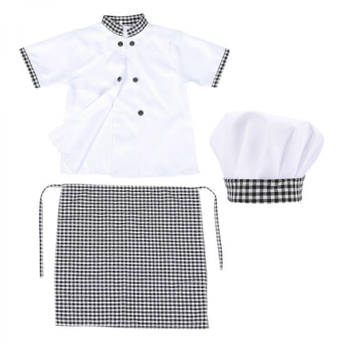 Set da Chef per Bambini: Cappello e Grembiule Giocattoli Cucina 43x30x0,5 cm