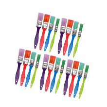 20Pcs Kid Watercolor Brush Colorful Nylon Paint Brush for