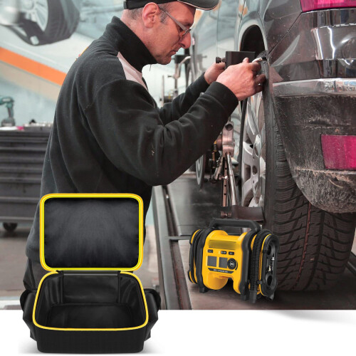 Ergonomic Handle Tool Bag Case with Pocket for Air Compressor 1