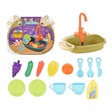 GN Children's Kitchen Toy Set With Running Water Gifts For Girls Boys