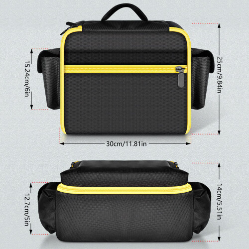 Ergonomic Handle Tool Bag Case with Pocket for Air Compressor 2
