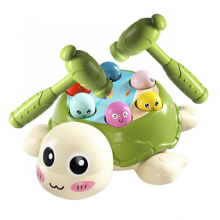 Whack Tortoise Interactive Hammer Toy - Early Educational Learning Toy, 1-Set, Durable, For Boys 3+