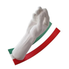 Italian Theme Swinging Hand Gesture Sculpture-White hands
