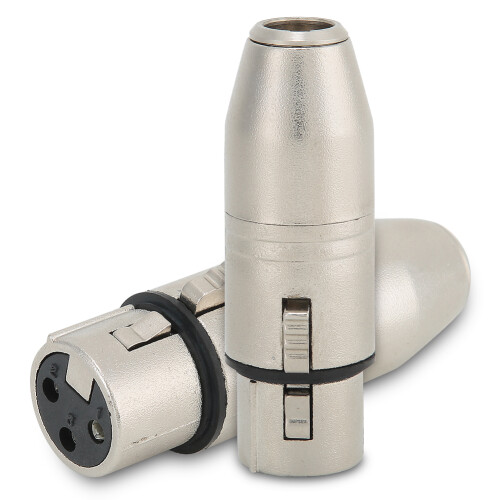 Μετατροπέας Mini XLR Male σε Standard XLR Female, Ανθεκτικός στη διάβρωση, Βέλτιστη 2