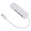 Διανομέας USB τύπου C Πολλαπλές θύρες USB με προσαρμογέα δικτύου Ethernet Υψηλή ταχύτητα 3