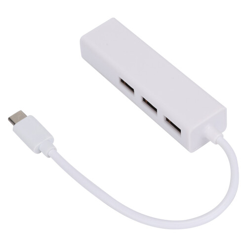 Διανομέας USB τύπου C Πολλαπλές θύρες USB με προσαρμογέα δικτύου Ethernet Υψηλή ταχύτητα 2