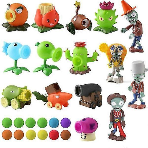 686-8 C Set mit Box, Original 15er-Pack Plants vs. Zombies 2 Katapults 1