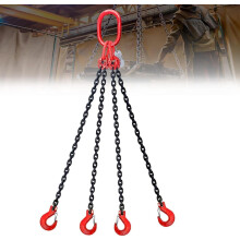 Chain Slings 4Strand Chain Sling, 4Ton Crane Chain, Forestry Chain, 200 cm, Strength Crane Sling