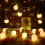 Multicolor Warm White Hanging LED String Lights for Home Yard Christmas Party Decoration - 3m 1