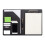 Leather Conference Folder Clipboard Folder-Blue no calculator 1