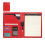 Leather Conference Folder Clipboard Folder-Blue no calculator 7