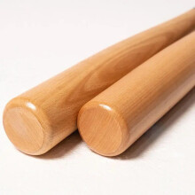 25" Wooden Baseball Bat & Ball | Anti Slip Grip