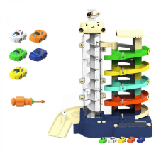 Multi-Spec Car Ramp Toy with Tracks & Cars for Hands-On Skills