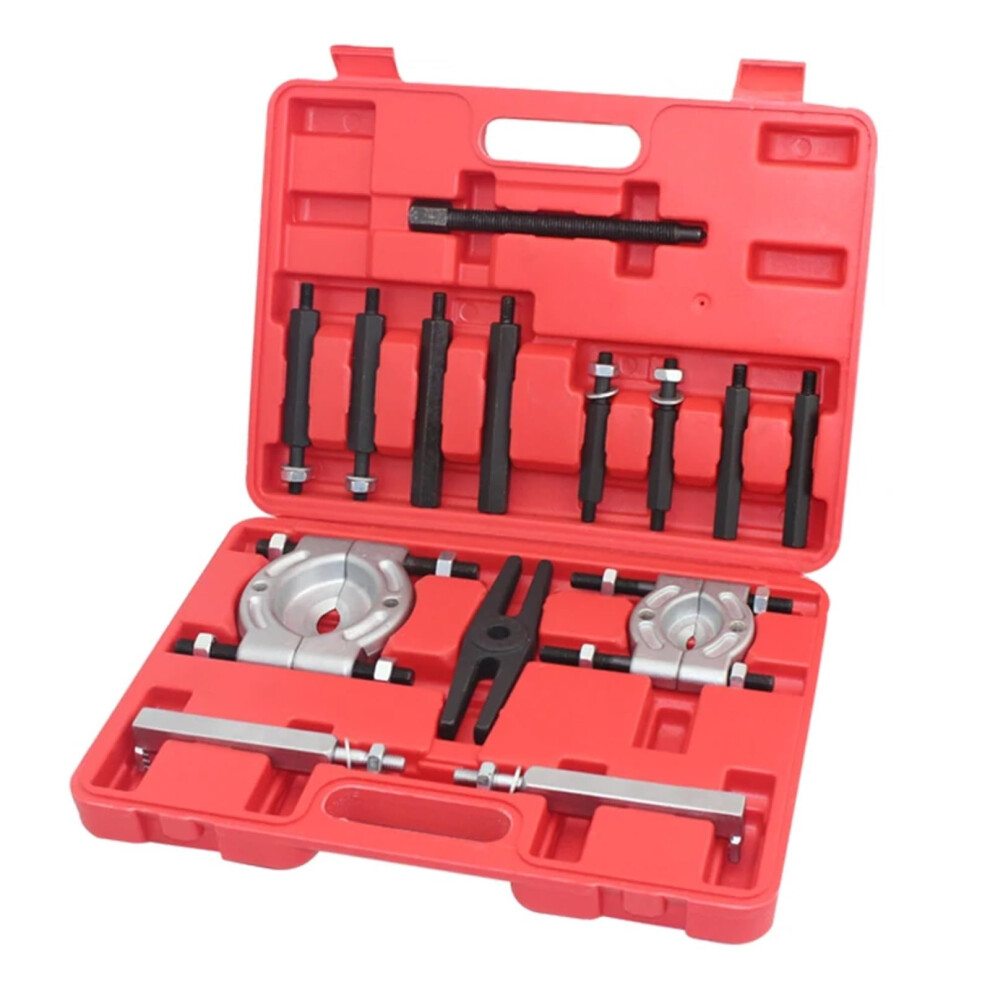 Adjustable Puller 14Piece Bearing Separator Set, Bartype Removal Tool, 2In And 3In Longjaw Splitter 9365049254038