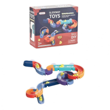 48PCS Water Track Toy for Kids, Logic Thinking Exercise Toys for Boys and Girls