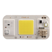 Módulo LED COB Chip sem driver, sem solda, circuito integrado inteligente, chip LED de alta potência para projetos DIY, conexão direta à corrente