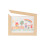 Open Front Kids Art Display Frame-Log color Medium size 1