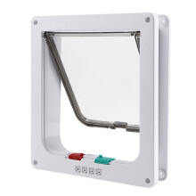 Cat Flap Door Magnetic Pet Door For Dogs And Cats Magnetic Closure Cat Dog Compatible