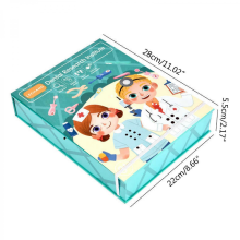 BlueKids Arztpraxis-Spielset aus Holz für Jungen