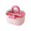Boîte de rangement élégante pour accessoires de cheveux,-S Rose 1