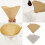 100pcs Cone-shape Hand Drip Brew Coffee Filter-primary color 3