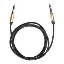 OFC-draad gevlochten kabel voor superieur geluid, vergulde aansluitingen en stereo-audioprestaties. Vervangende upgradekabel voor diverse apparaten.