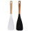 Practical Silicone Spatula And Wooden Handle For Mixing-1 2
