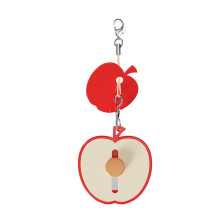 Éplucheur rétractable avec lame en acier inoxydable, outil-Rouge