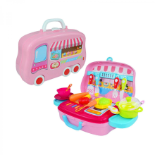 Spielküchen-Set für Kinder mit Kochhaus und Babyküche