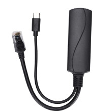 Splitter PoE per dispositivi di rete, splitter Ethernet con uscita di alimentazione di tipo C con tecnologia conforme a IEEE802.3af/at, separazione