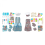 Adjustable Kids Chef Baking Set with Apron and Hat 5