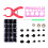 476Pcs Assorted Size 5mm-13mm Safety Eye and Nose with-Red 1