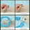 476Pcs Assorted Size 5mm-13mm Safety Eye and Nose with-Red 5