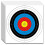 Archery Targets Paper 20 Pcs Target Sheets For Backyard Hunting Archery Practice Accessories 10 Ring Design 1