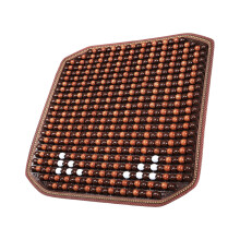 Tapis de chaise en perles de bois ventilé, Option de-café