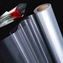 Papel celofán transparente para cestas de regalo, diseño transparente apto para alimentos, protección impermeable y a prueba de polvo, mayor