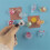 10Pieces Ocean Creature Fish Magnetic Sticker Educational Kids 6