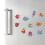 10Pieces Ocean Creature Fish Magnetic Sticker Educational Kids 2